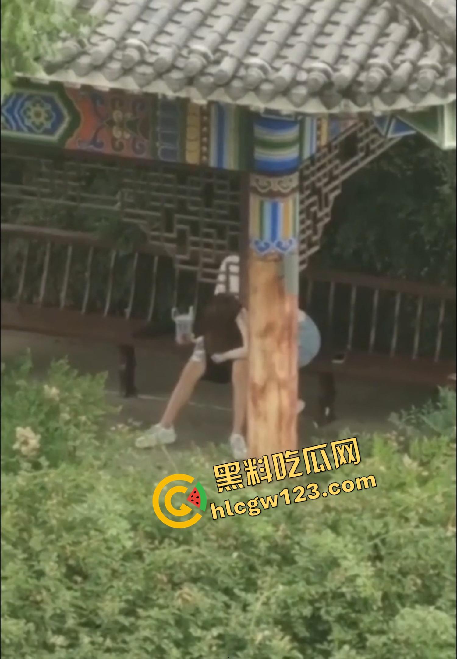 栓Q了兄弟,40秒吃屌传全校,陕西理工情侣校内凉亭乱搞疯传,妹子趴着狂吞直到男的射出来!-11