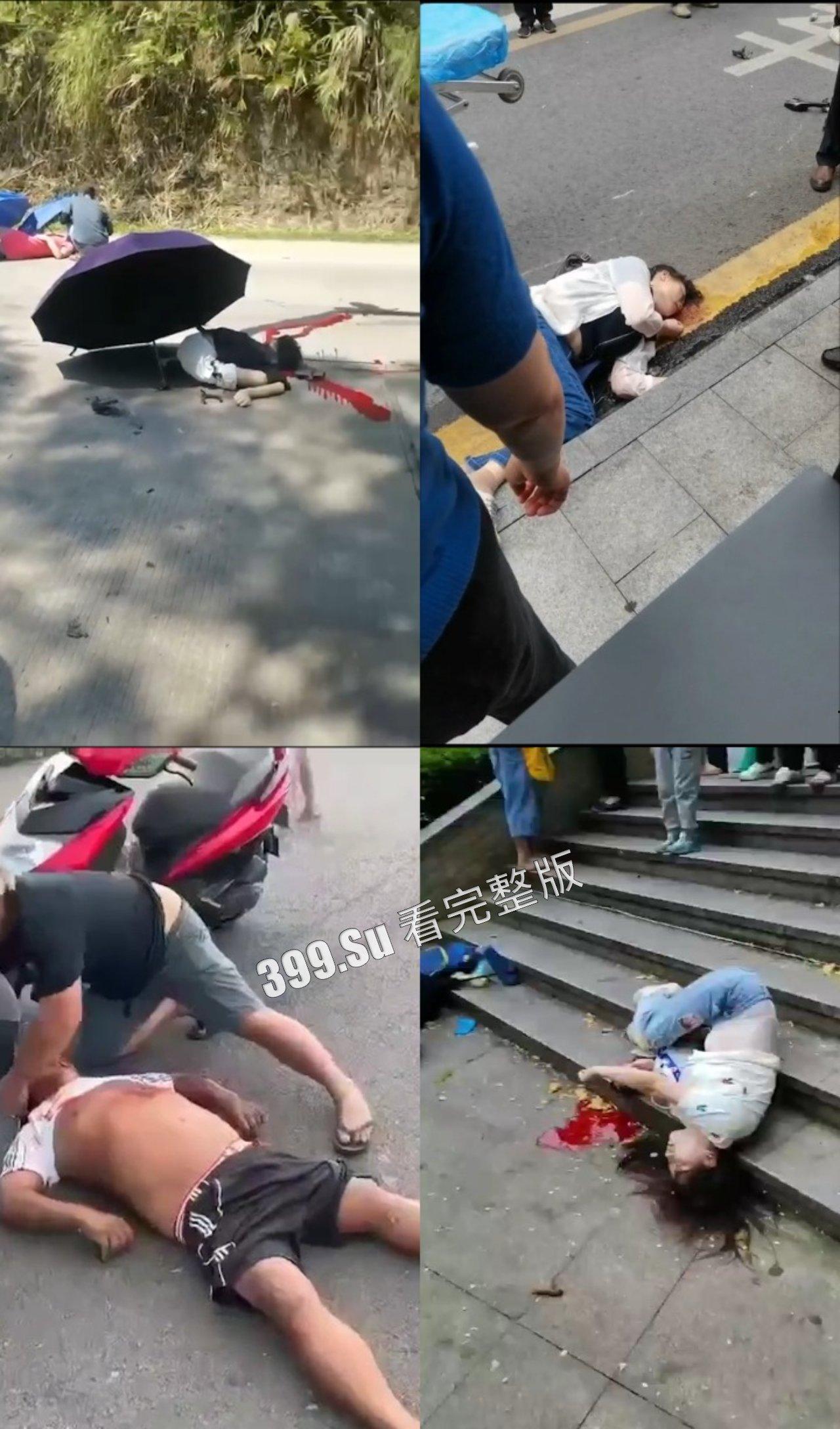 车祸现场 最近骑士们的运气可不太好,摩托车可遭老罪了-5