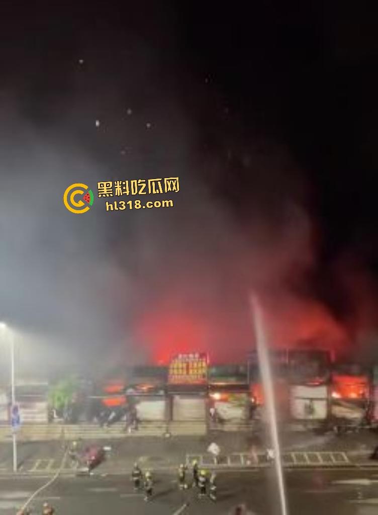 重庆石桥铺交易城凌晨大火惊魂!花卉盆栽五金狂燃一小时,消防鏖战扑灭幸无人伤亡,不然市长得下岗了!-5