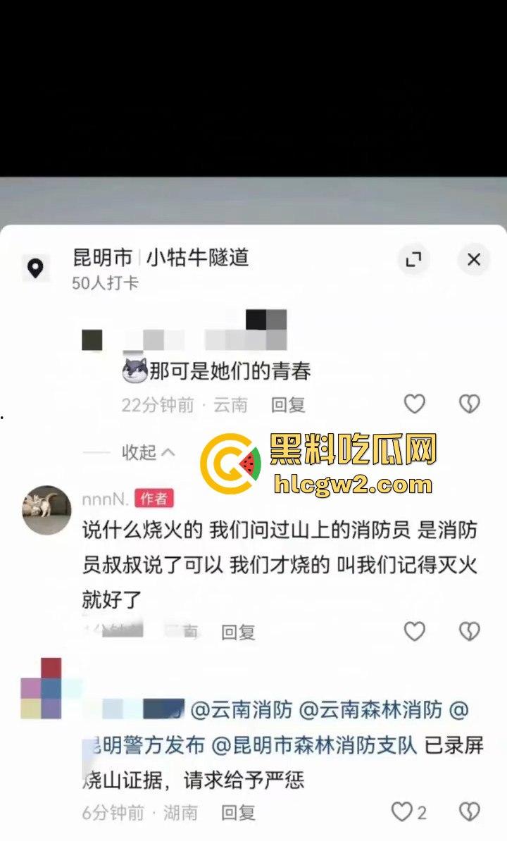 青春无售价却纵火韶山!无知大学生云南东川大牯牛山放火毁二级保护植物 杜鹃花全军覆没!-3