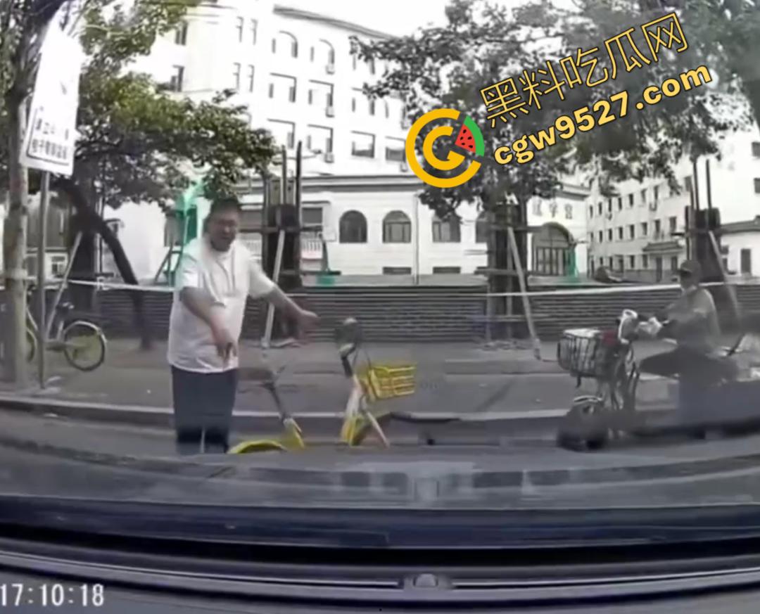 00后小鲜肉怒路症发作!街头反复怒撞大叔,下车继续叫嚣:“ 没人治你, 00后治你”-3