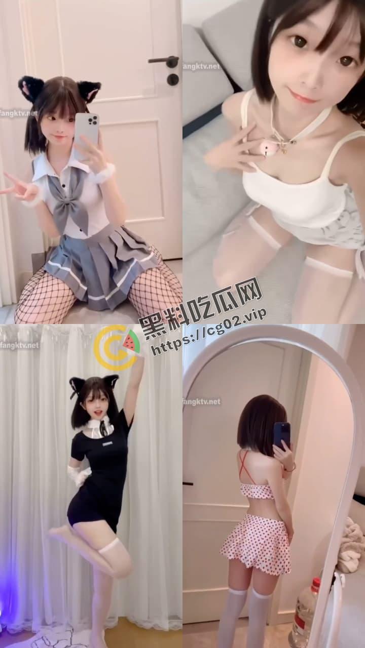 抖音 百万粉丝 咬一口妃妃酱 反差少萝莉 看起来软软香香的 白眼吐舌玉足 微密圈付费福利合集-7