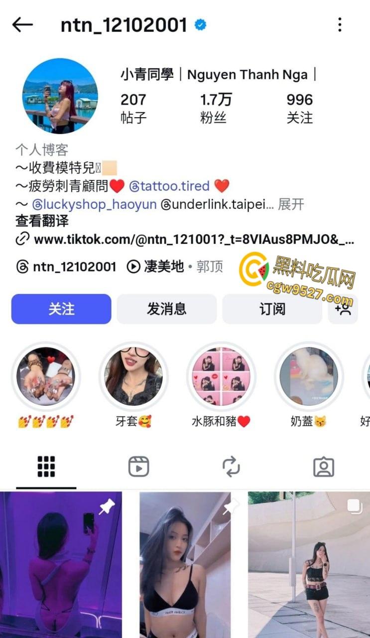 IG高颜值模特【小青同学】,早期约炮视频流出,含情脉脉的口交舔屌,淫语娇喘反差感炸裂至极!-1