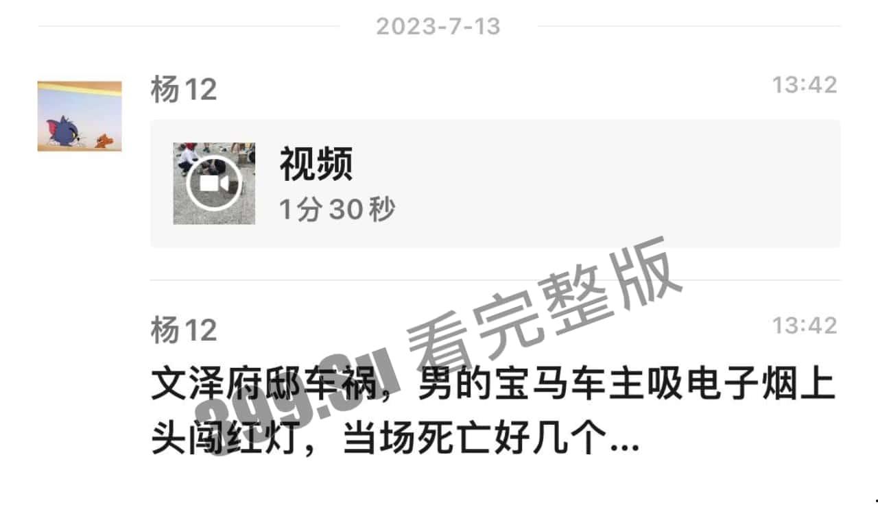 7.13盐城 文泽府邸小区 宝马车主 吸加料电子烟上头 连闯红灯朝人堆里撞 下车仍淡定打电话 现场视频惨烈-2