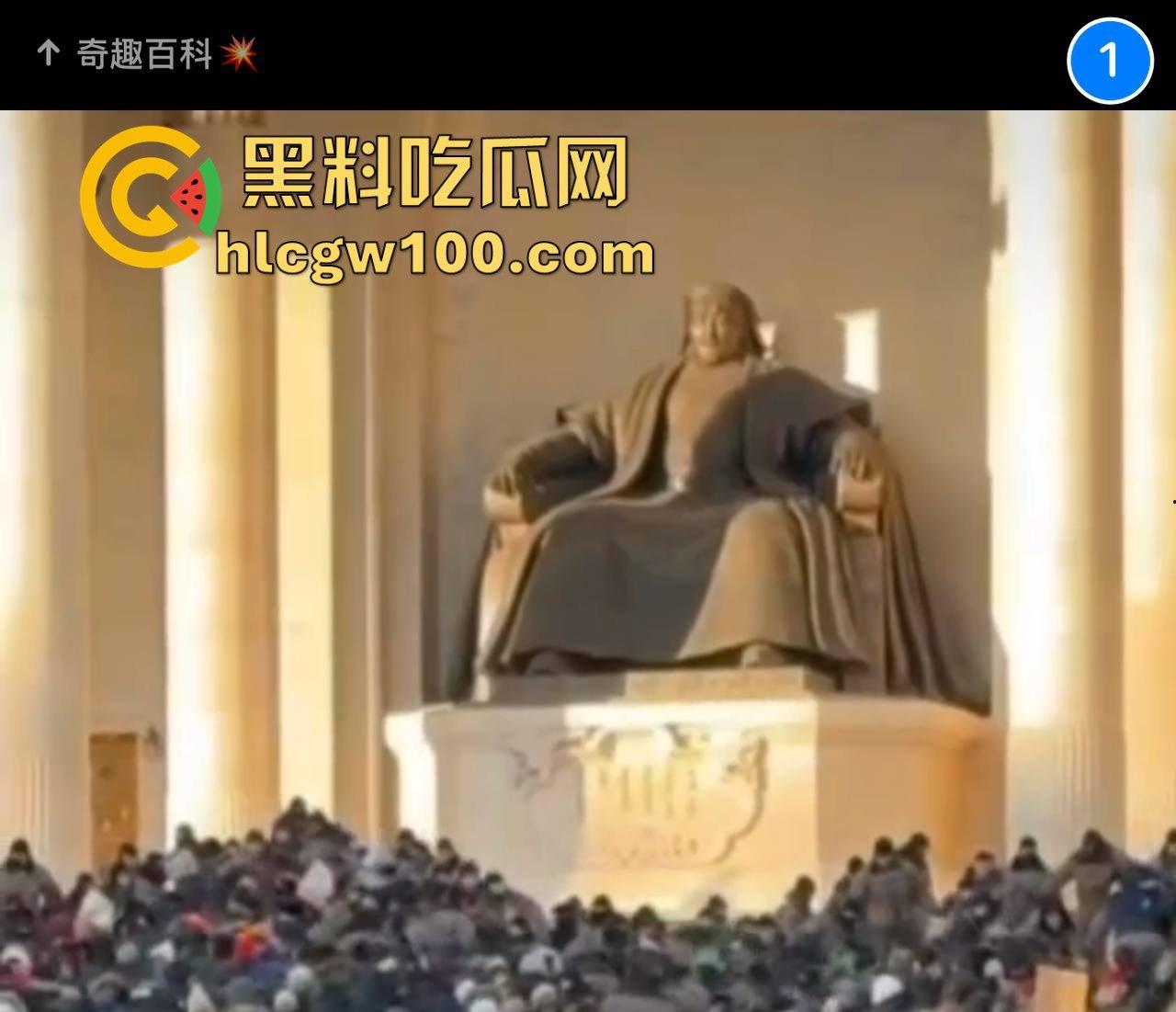 蒙古首都乌兰巴托市中心发生大规模示威游行,原来邻国也不是想象中的那么太平嘛-1