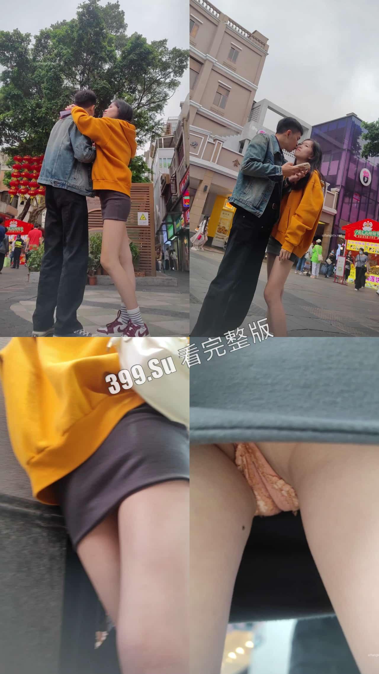 偷拍抄底 无孔不入 跟踪街拍美女 强行抄底 (商业街,女厕所,漫展,女主播 , 男友在身旁也照拍不误) (四)-7