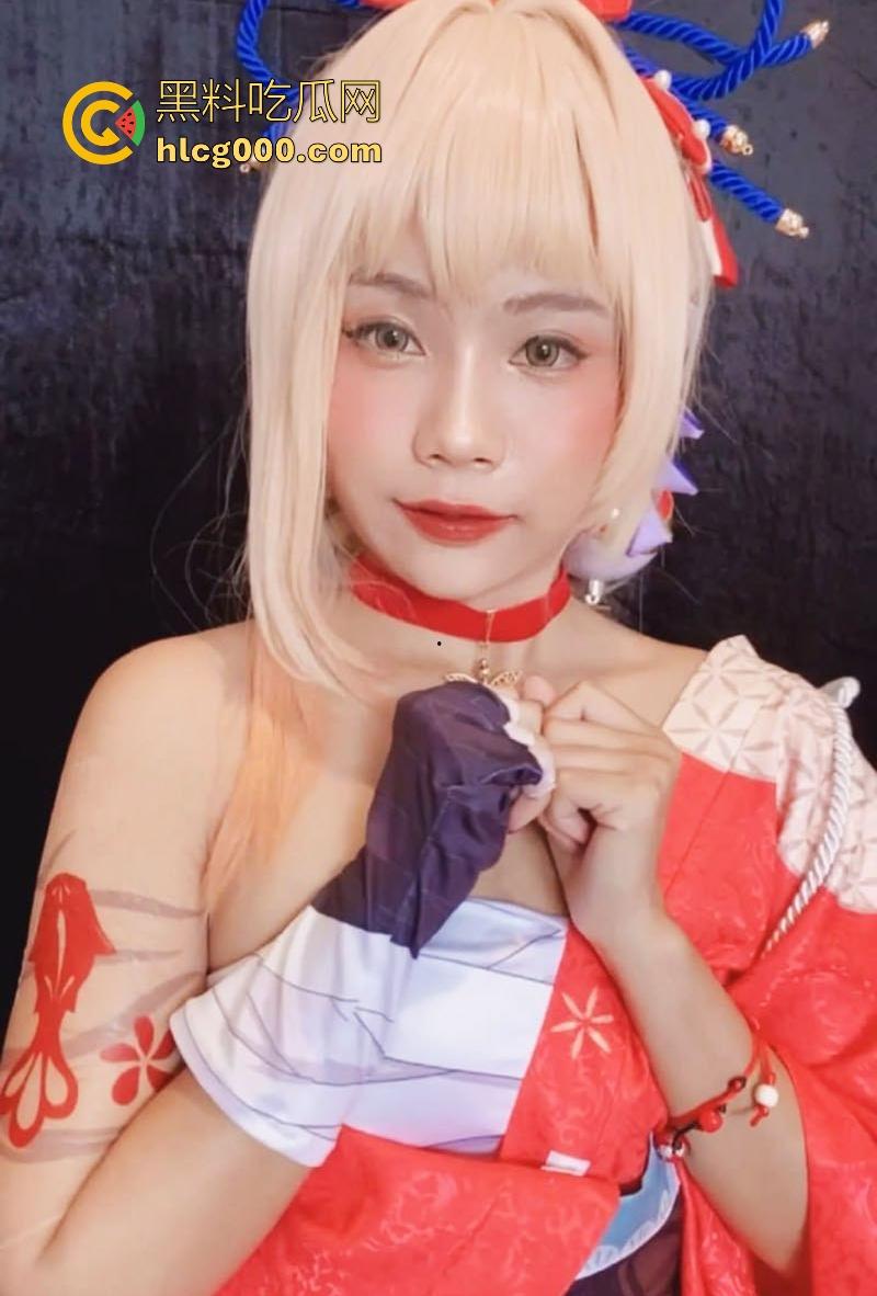 性感福利姬【darkrabbithouse】最新Cos写真流出,原神Yoimiya掰开骚逼道具自慰,每帧堪比电影大片!-2