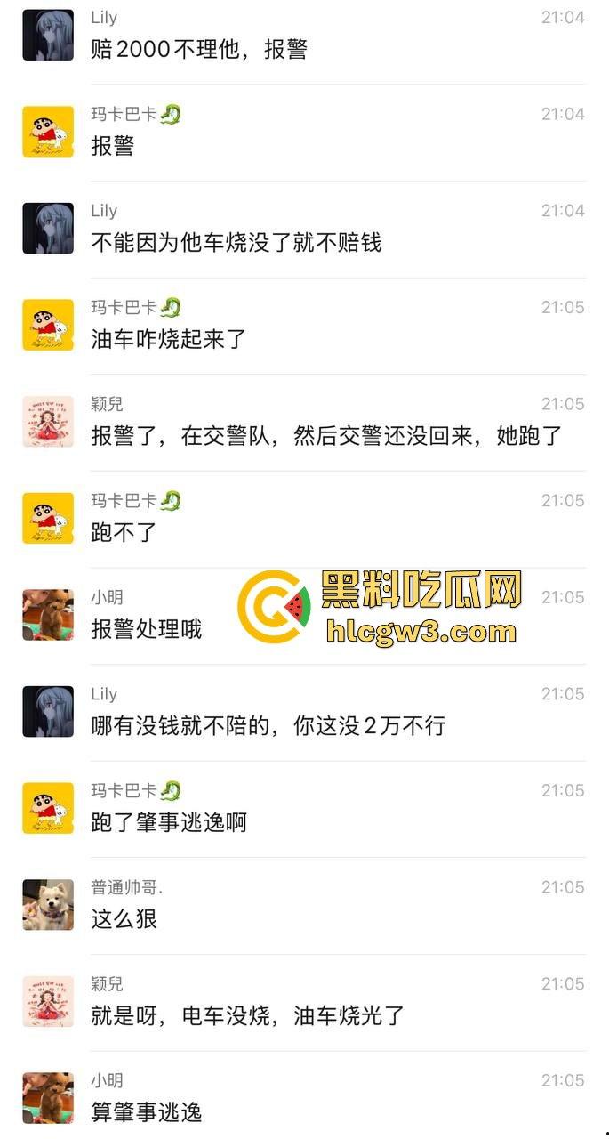 九江首辆紫色小米SU7遭遇车祸 电车安然无恙 油车烧成灰 雷总金字招牌造车没偷工减料!-2