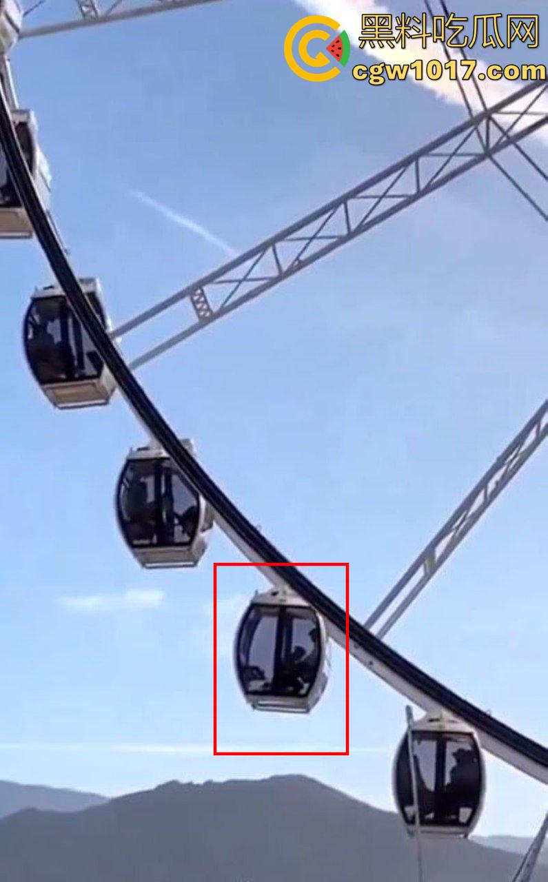 摩天轮刚启动就开吃!饥渴洋妞当众跪舔弟弟 舱内上演活春宫 生怕别人看不到 太敢玩了!-6