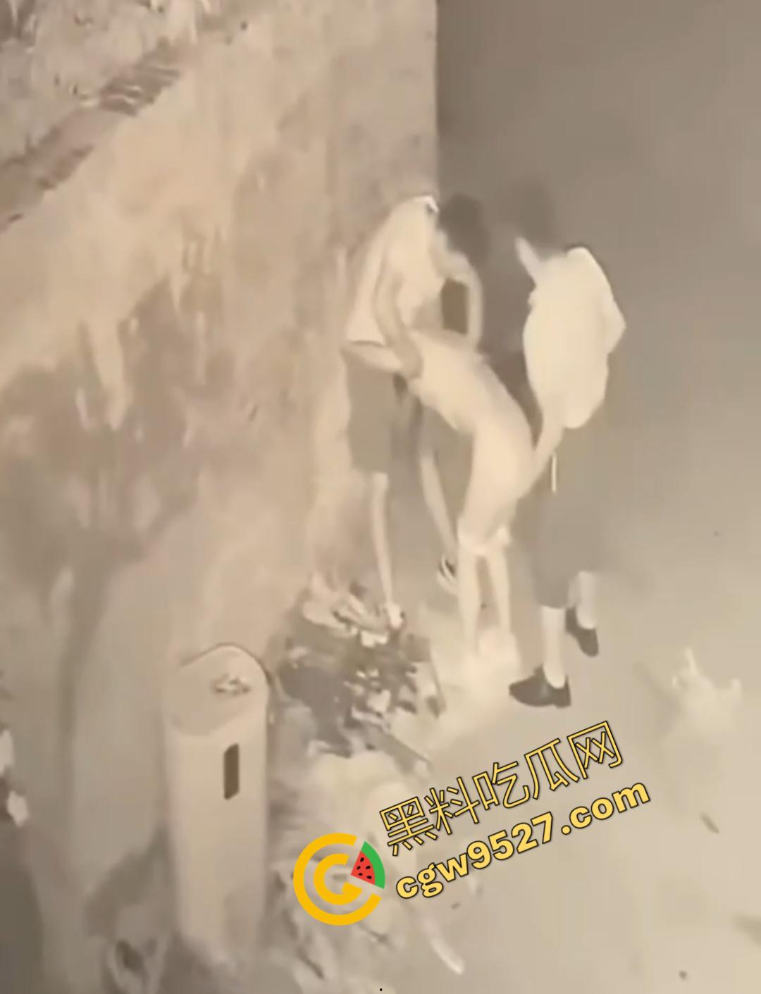 山东女子醉路边惨遭两男子轮奸！两男子色胆包天激情3P被监控全程记录，路过行人震惊不已不敢直视-2