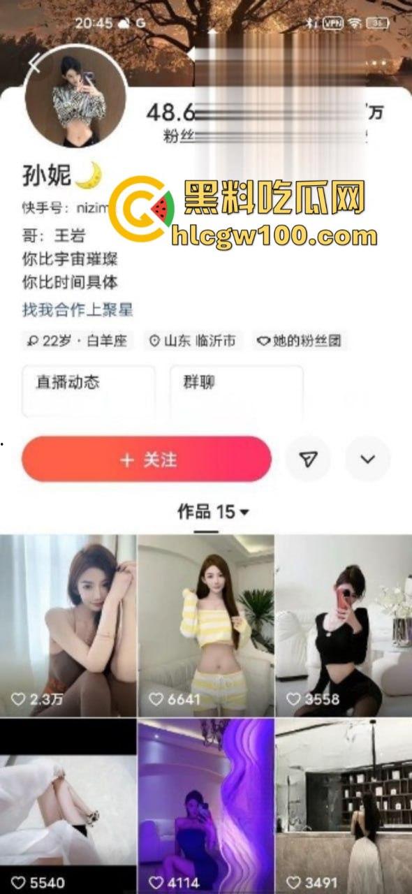 快手女主播【孙妮】近50万的色狼粉丝 应求更新性感热舞 金主定制版!-1