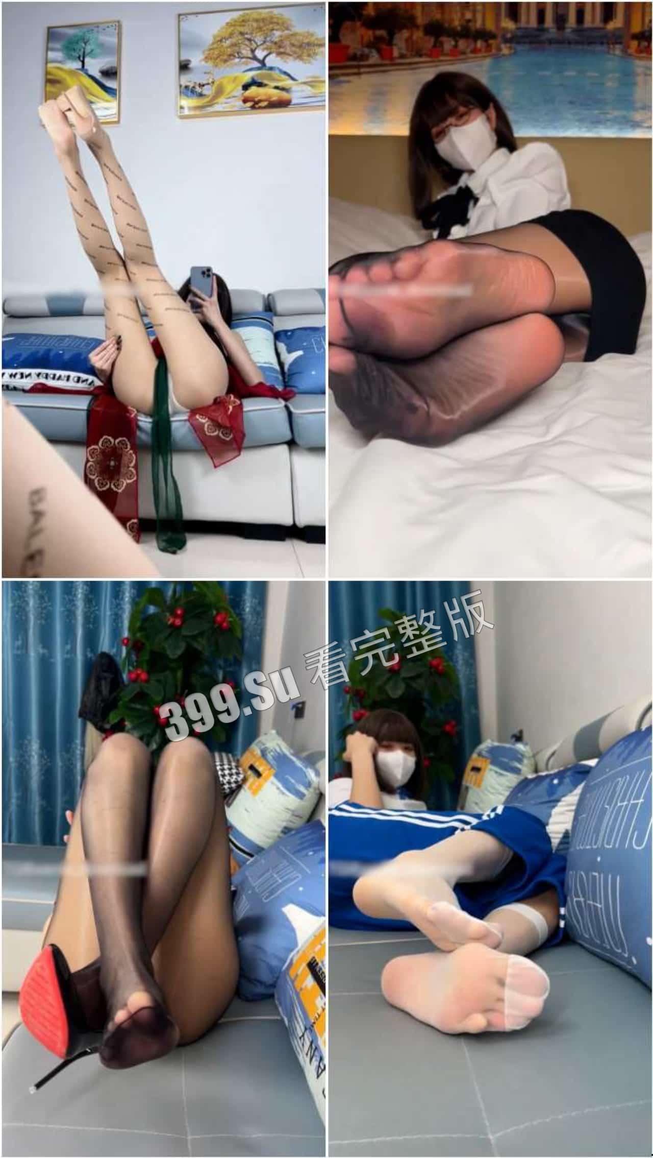 抖音20+W粉 白龙猫女  160多部微密圈视频合集（全网最全）  足控丝袜爱好者必看-13