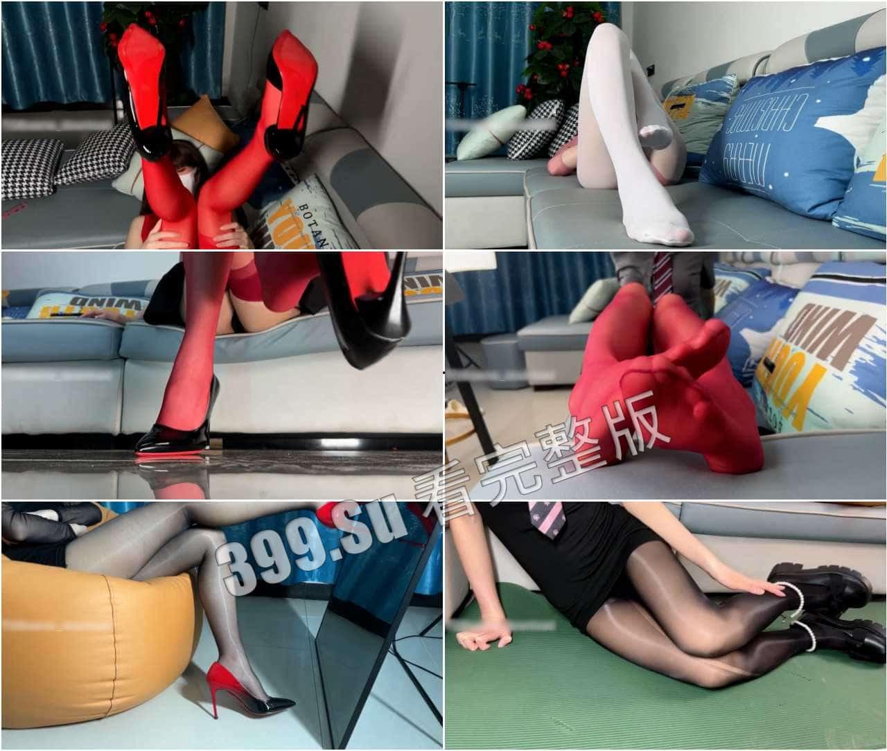 抖音20+W粉 白龙猫女  160多部微密圈视频合集（全网最全）  足控丝袜爱好者必看-22