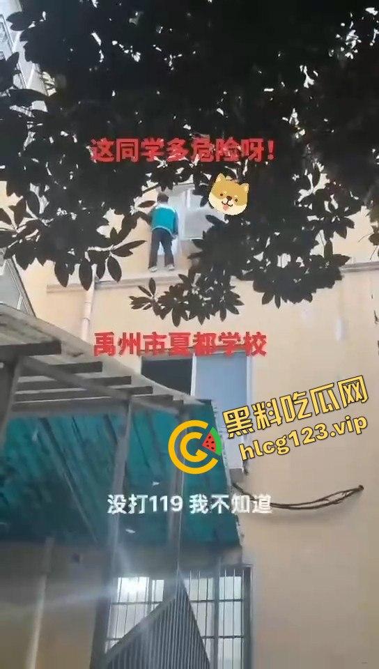 河南禹州惊现学生四楼窗外险境！女子报警却遭老师呵斥，教体局已介入调查！-6