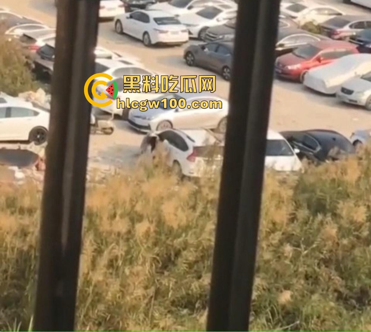 小情侣停车场光着屁股现场造人,野战玩得飞起,邻居拍视频爆出裤子都没脱利索就开干,这也太饥渴了吧!-8