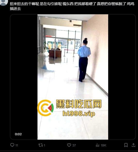 民警变成变态淫魔!外网发布与女警的性爱视频,穿警服口交、后入爆操,极品警花无处遁形!-13