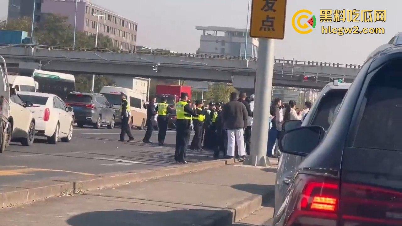 上海沪松公路被国利员工堵到爆！讨薪没问题，害全场牛马迟到真是要命！-7