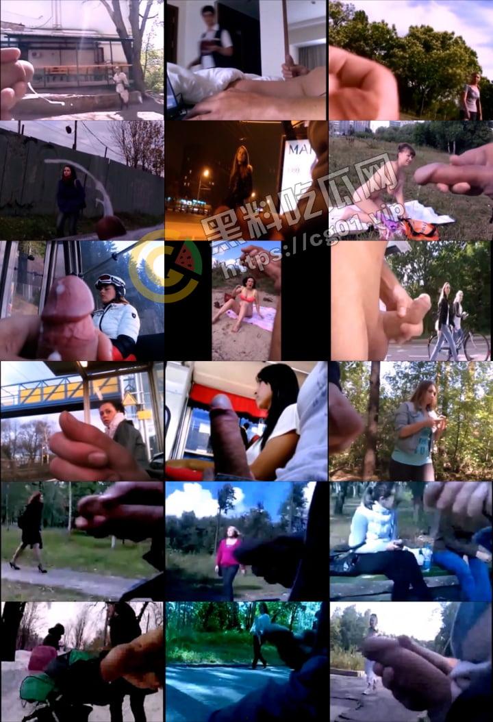 欧美大变态 街射篇 鬼佬们有属于自己的【达叔】和【齐叔】 一次看遍超200位洋妞看见野生鸡巴的反应-3