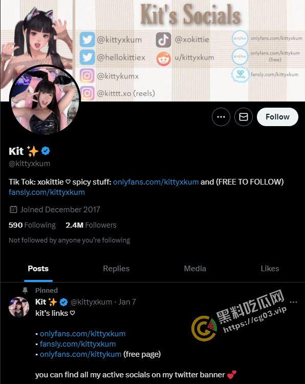 推特OF 两百四十w粉丝网黄【KittyXkum】 最新付费福利合集 火影忍者 玛奇朵 辉夜大小姐cos (二)-1