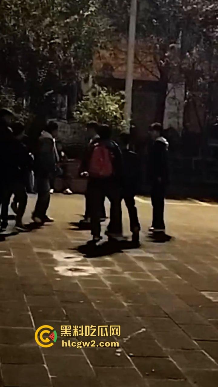 血腥慎入!四川自贡富顺县多名精神小伙当街聚众斗殴 致一人归西一人ICU 真实现场曝光-5