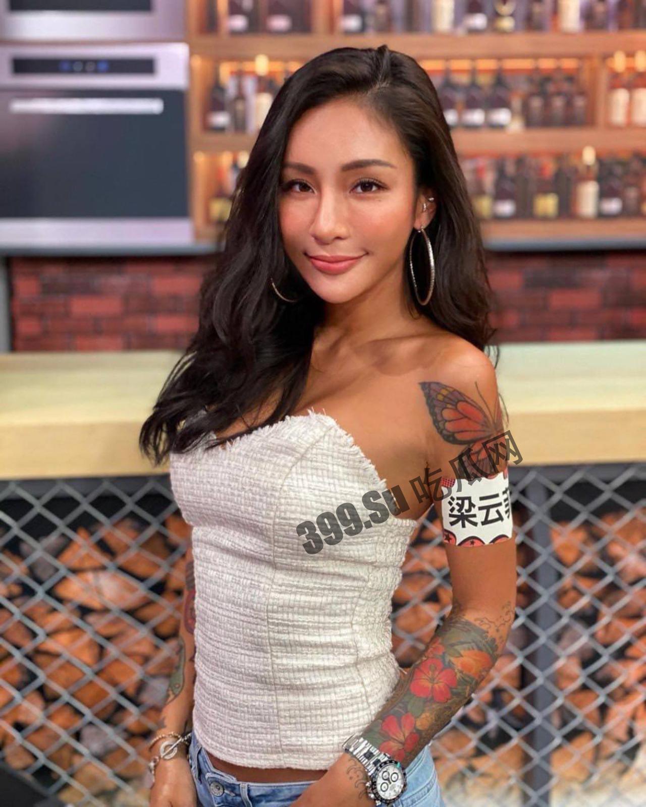 台湾 泄漏 台湾艺人 金刚 前女友国光女神 梁云菲 私密片外流 金刚称不是本人-1