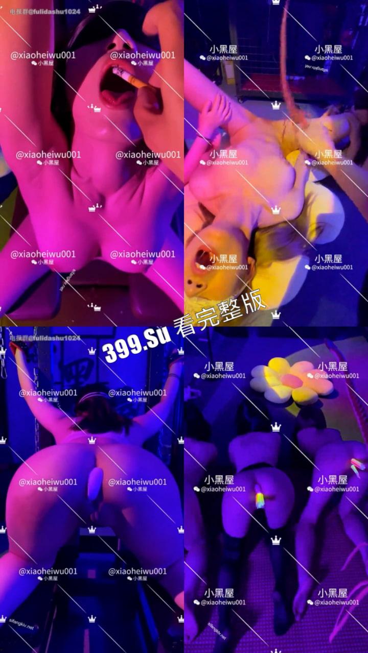 推特福利姬 #杭州妹妹 清纯露脸反差婊,在商场过道被轮流群操,还相互百合舔逼 人体烟灰缸 母狗含量极度超标!!-14