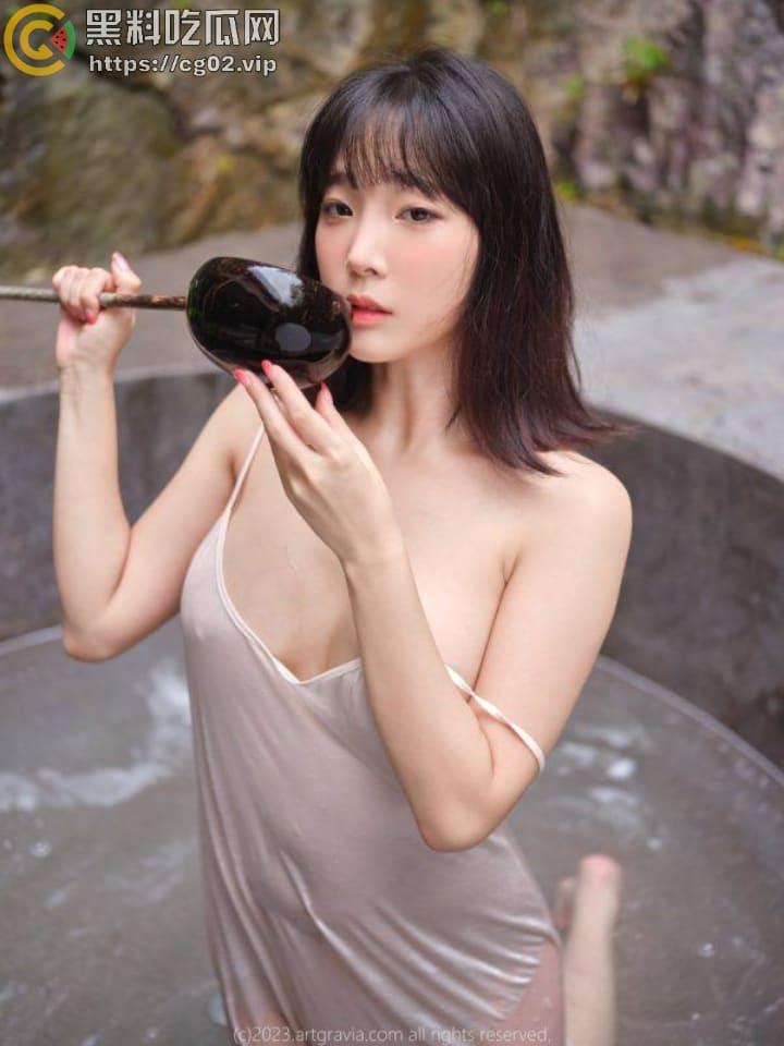韩国网红 人气巨乳写真模特 #姜仁卿#Inkyung 首次露点影片流出-3