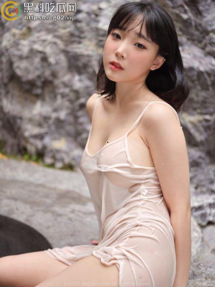 韩国网红 人气巨乳写真模特 #姜仁卿#Inkyung 首次露点影片流出-5