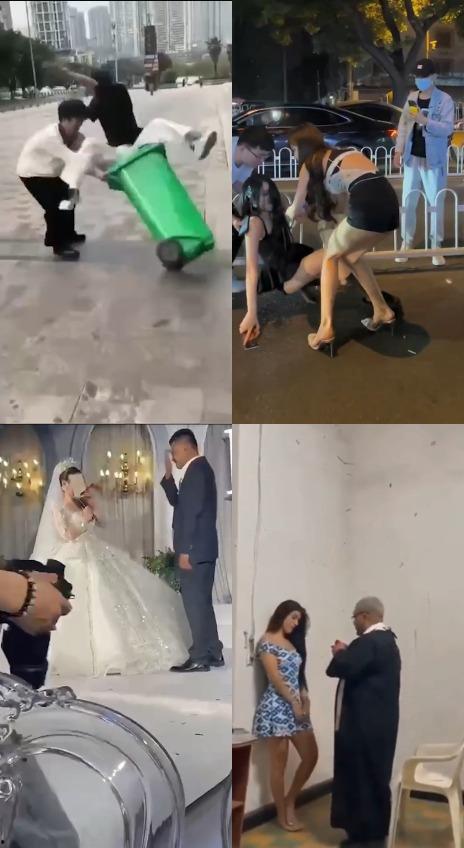 尴尬社死集锦 有些人虽然还活着 但心却已经死了【微笑】-1