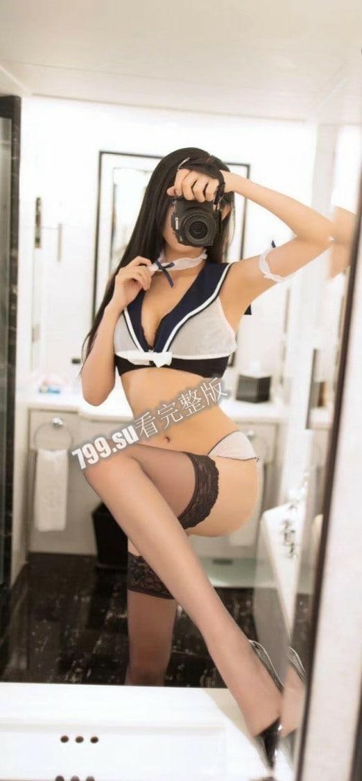 抖音百万粉丝!九头身 1.84 米红唇艳女仆葛征 土豪 1V1 视频泄漏!-22