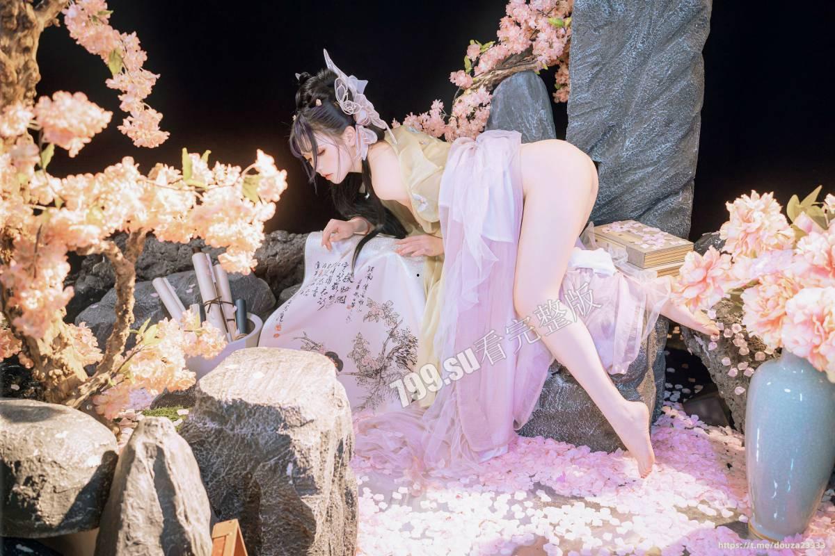 【独家精选】爆机少女「喵小吉」 cosplay 写真 套图 之《如梦令》-9