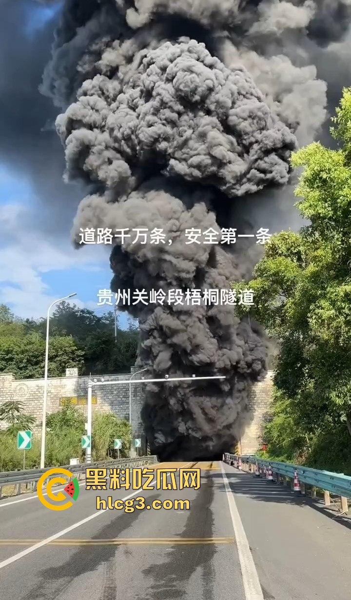 沪昆高速梧桐隧道货车追尾爆燃事故，官方通报2人死亡，网友质疑：‘烟雾如此严重，真的只有2人身故？-4