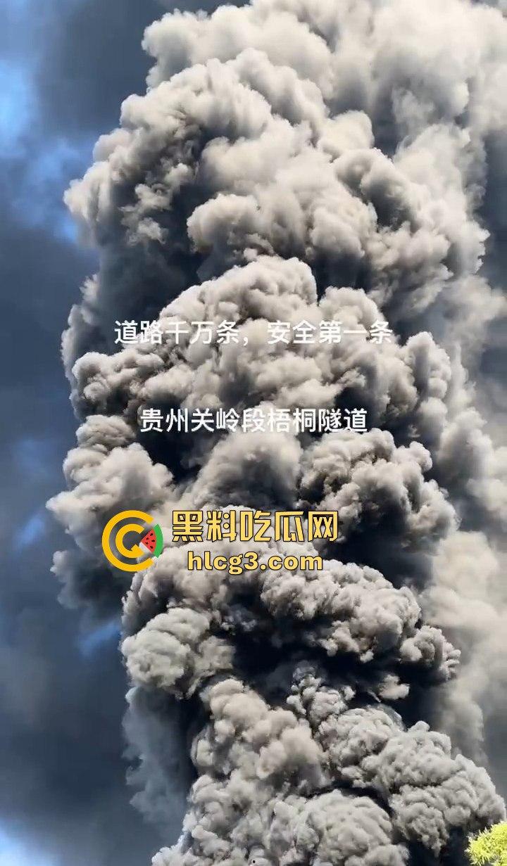 沪昆高速梧桐隧道货车追尾爆燃事故，官方通报2人死亡，网友质疑：‘烟雾如此严重，真的只有2人身故？-5