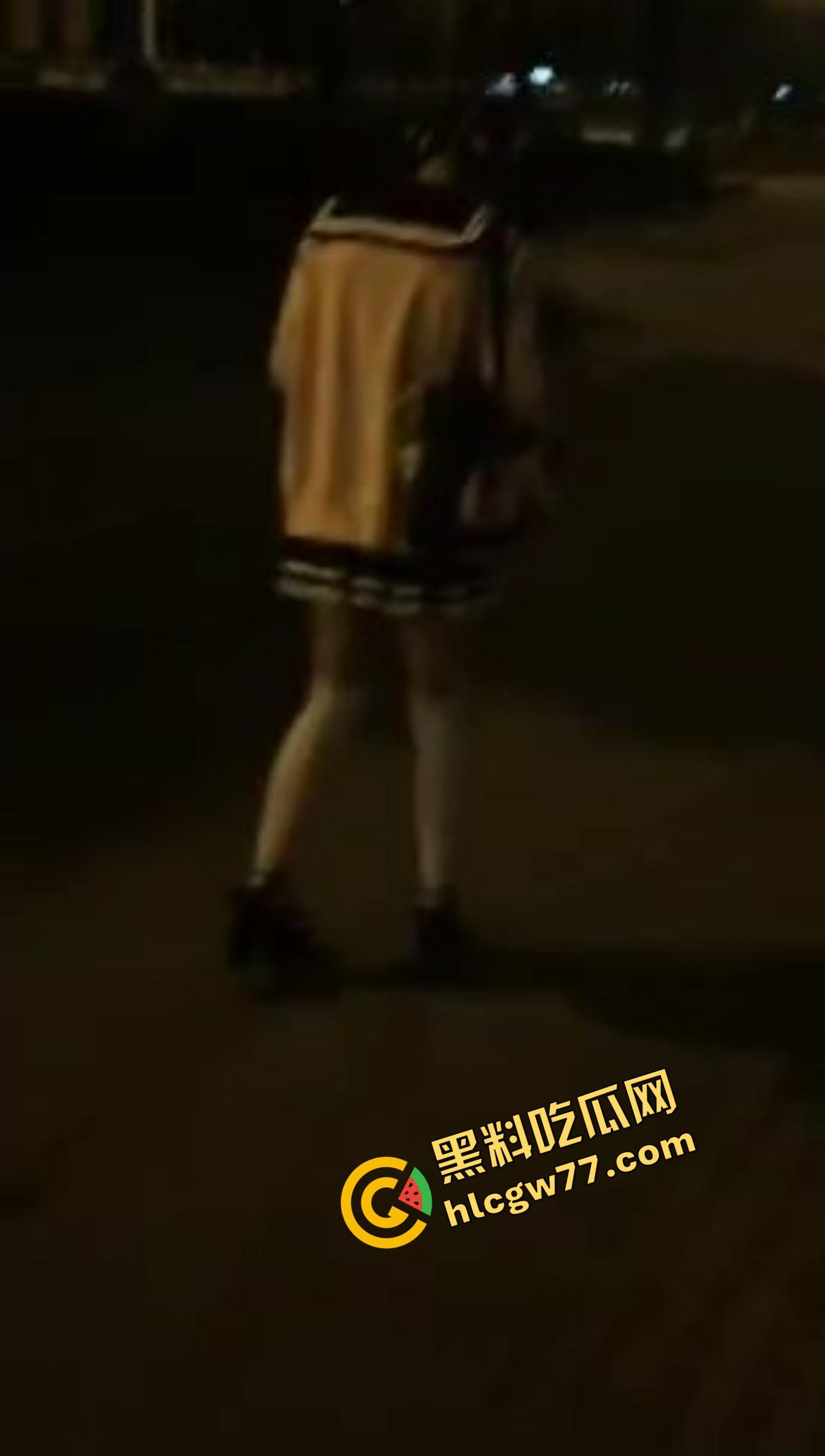 杭州『李雪莹』完成主人的任务,穿JK真空夹跳蛋,大街上五档起步,走到一半直接失禁边走边尿!-7