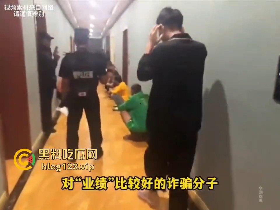 佤邦抓电信诈骗现场直播!一人六机连骗五线,正诈骗得起劲,警察直接端了!-11