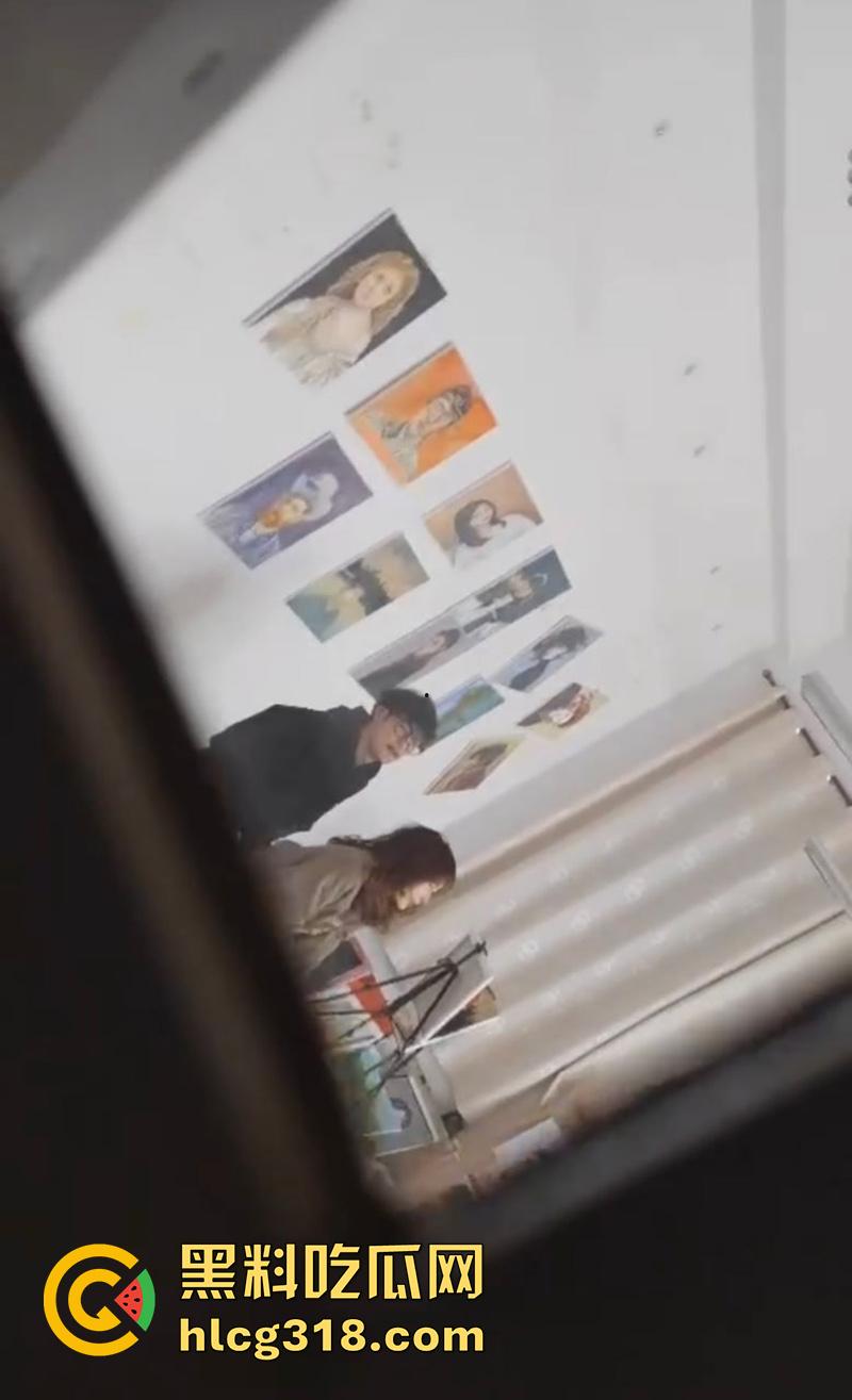 烟台画室师生偷情, 烟台科技职业学院画室,女老师勾引帅学生,激情后入撞击翘臀疯狂输出!-3