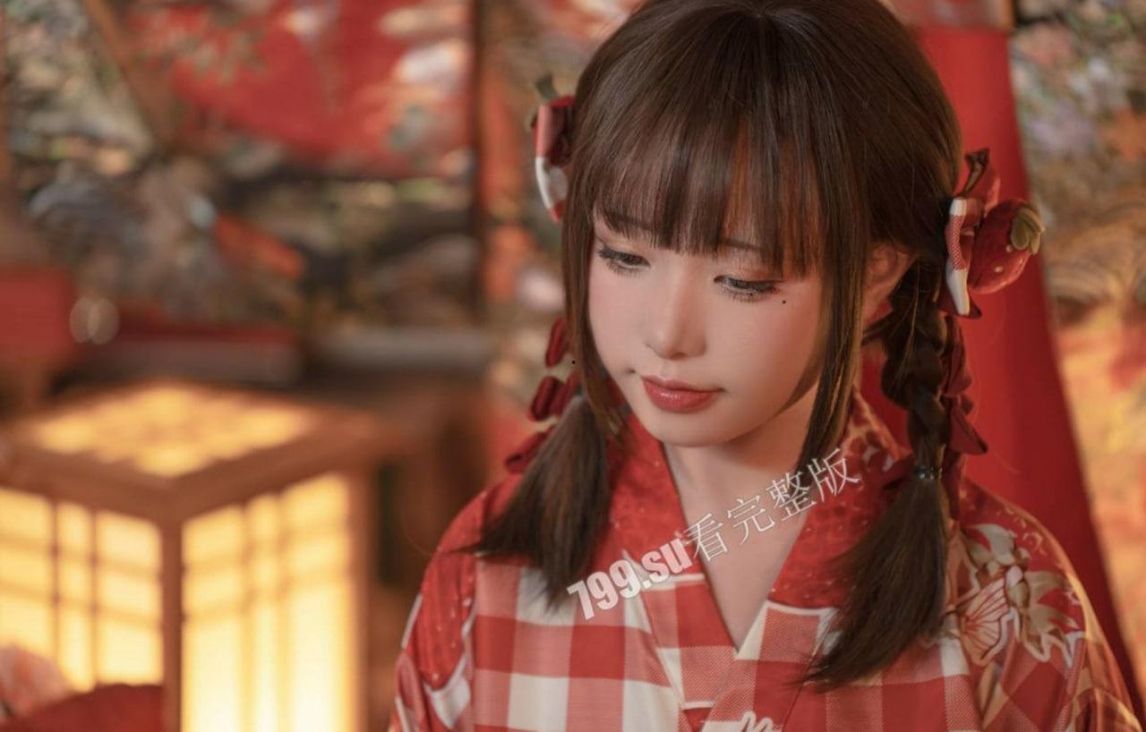 【独家精选】爆机少女「喵小吉」 cosplay 写真 套图 之《灼灼其华》-10