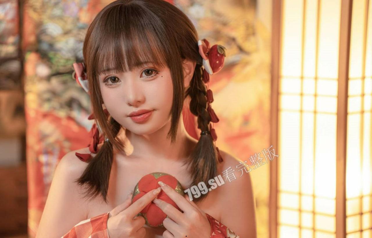 【独家精选】爆机少女「喵小吉」 cosplay 写真 套图 之《灼灼其华》-20