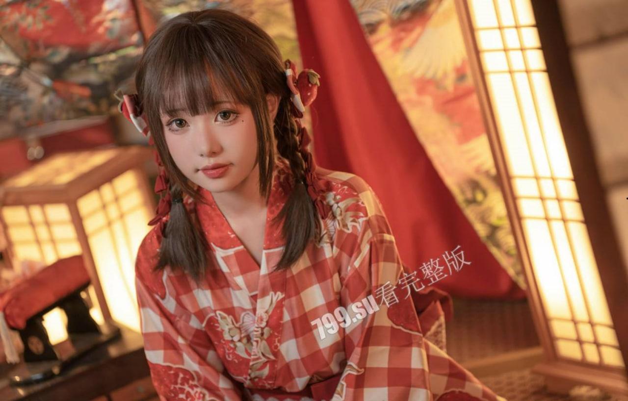 【独家精选】爆机少女「喵小吉」 cosplay 写真 套图 之《灼灼其华》-40