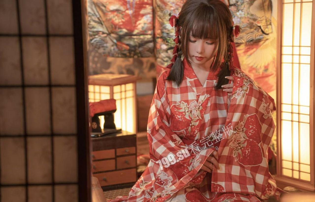 【独家精选】爆机少女「喵小吉」 cosplay 写真 套图 之《灼灼其华》-48