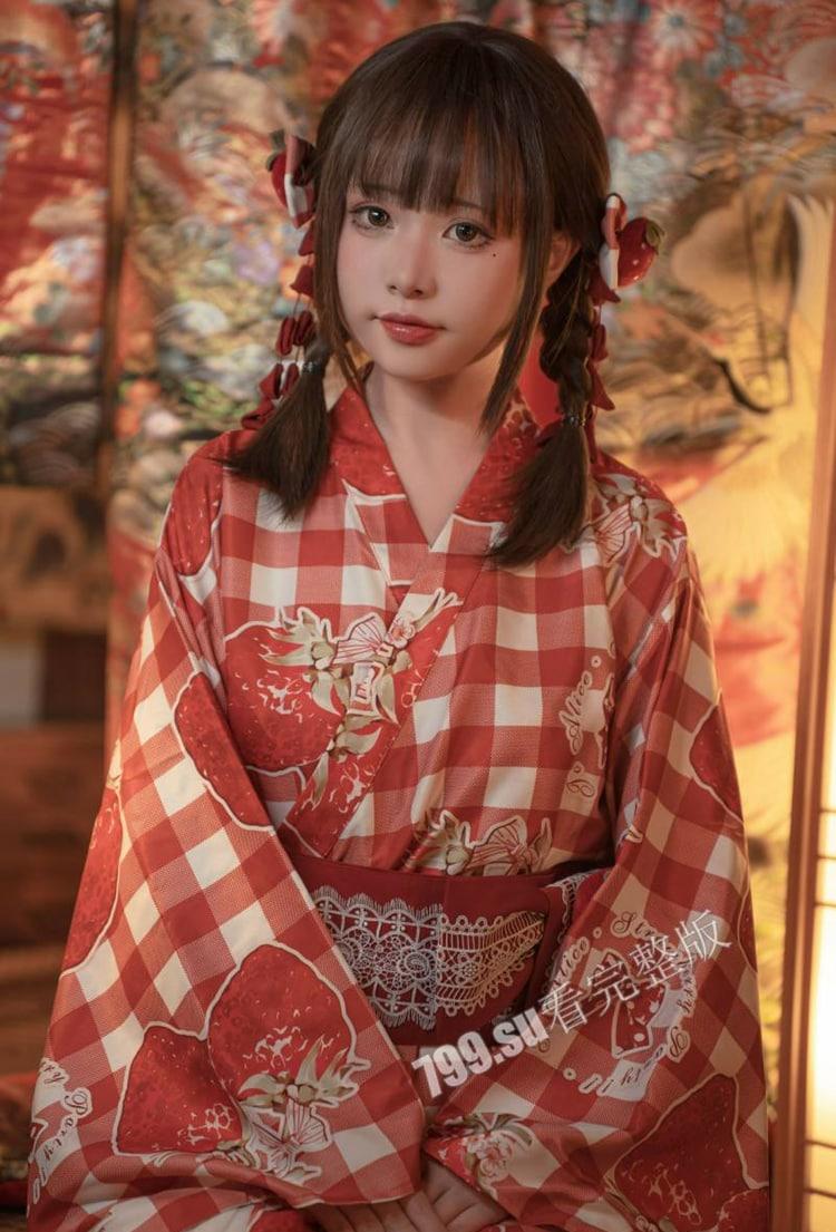 【独家精选】爆机少女「喵小吉」 cosplay 写真 套图 之《灼灼其华》-53