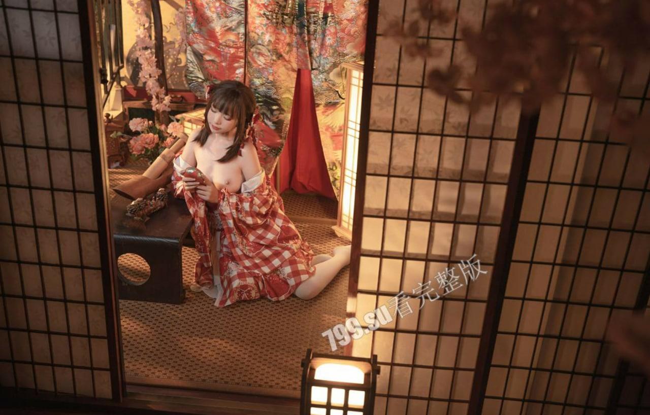 【独家精选】爆机少女「喵小吉」 cosplay 写真 套图 之《灼灼其华》-72