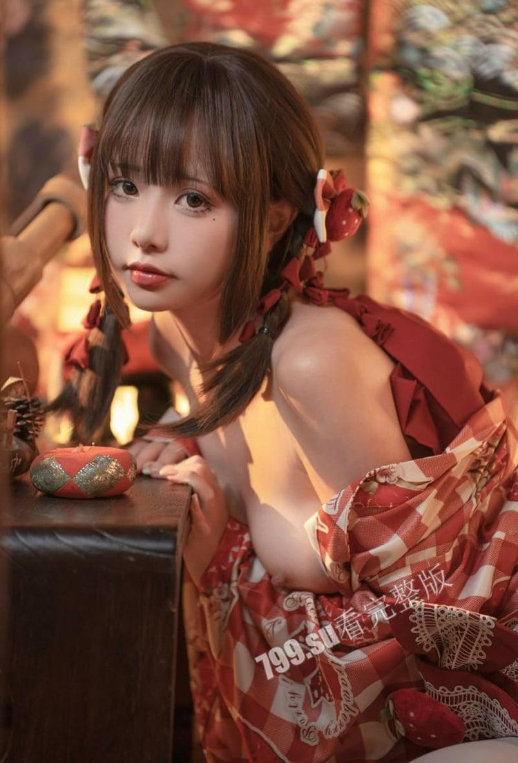 【独家精选】爆机少女「喵小吉」 cosplay 写真 套图 之《灼灼其华》-79