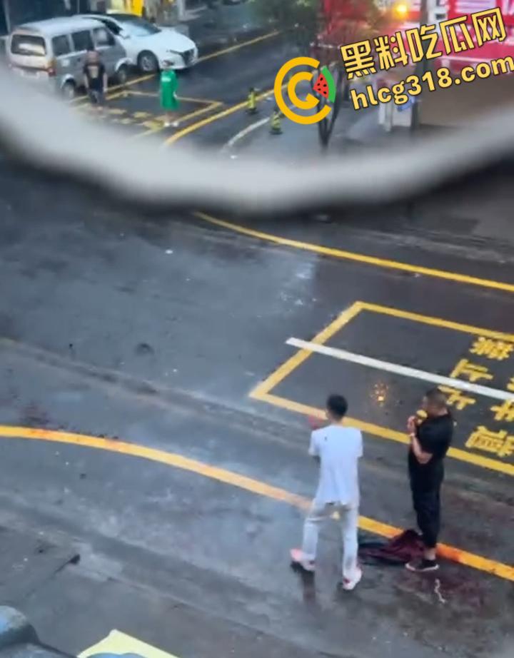 小伙街边无差别砍人,就算劝架也惨被砍,街头刀光血飙骨肉翻开,地上血迹一片看着都感觉痛 !-7