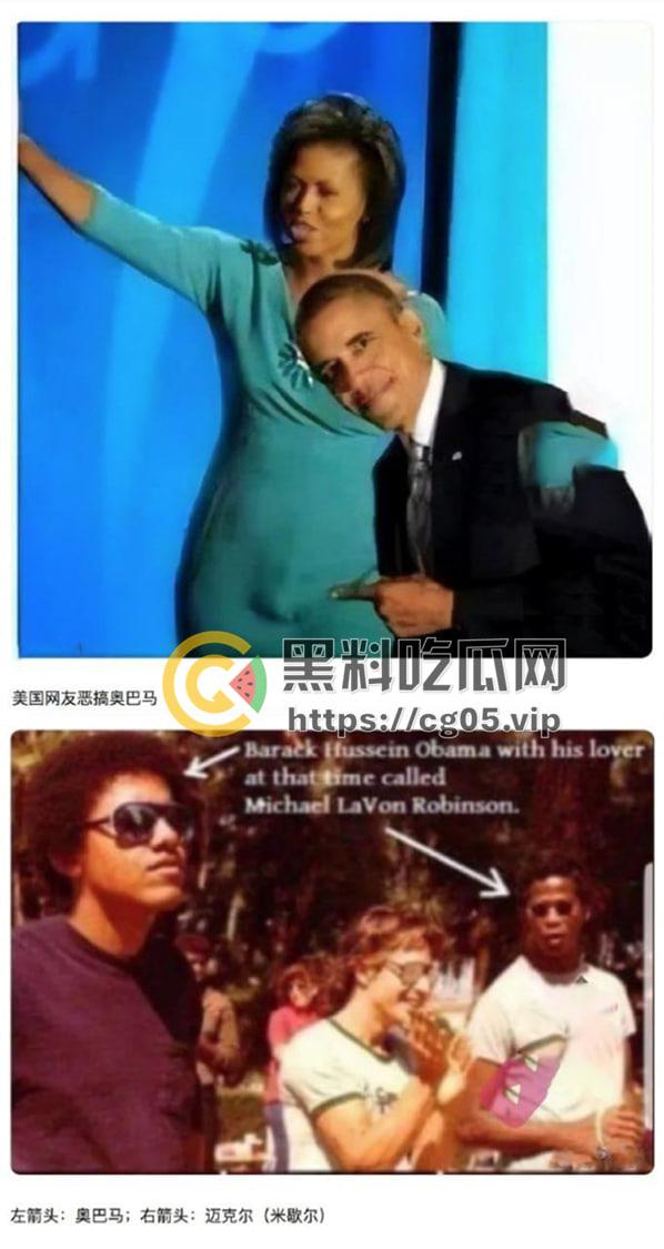 美国头条!奥巴马的妻子 “米歇尔”其实是个男人?同性恋秘密被公开?-9