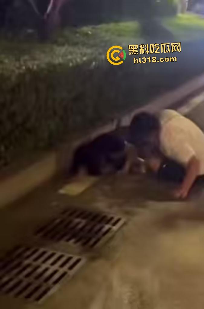 河南一女友出轨在马路边被男友狂扇巴掌，质问你凭什么把逼给他？还扒裤当场羞辱女友！-3