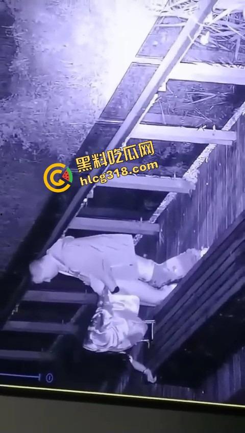 杭州公园长椅野战全程被监控拍下，两人全程激烈拉伸还换姿势，保安看回放笑抽了，上夜班果然有福利！-4