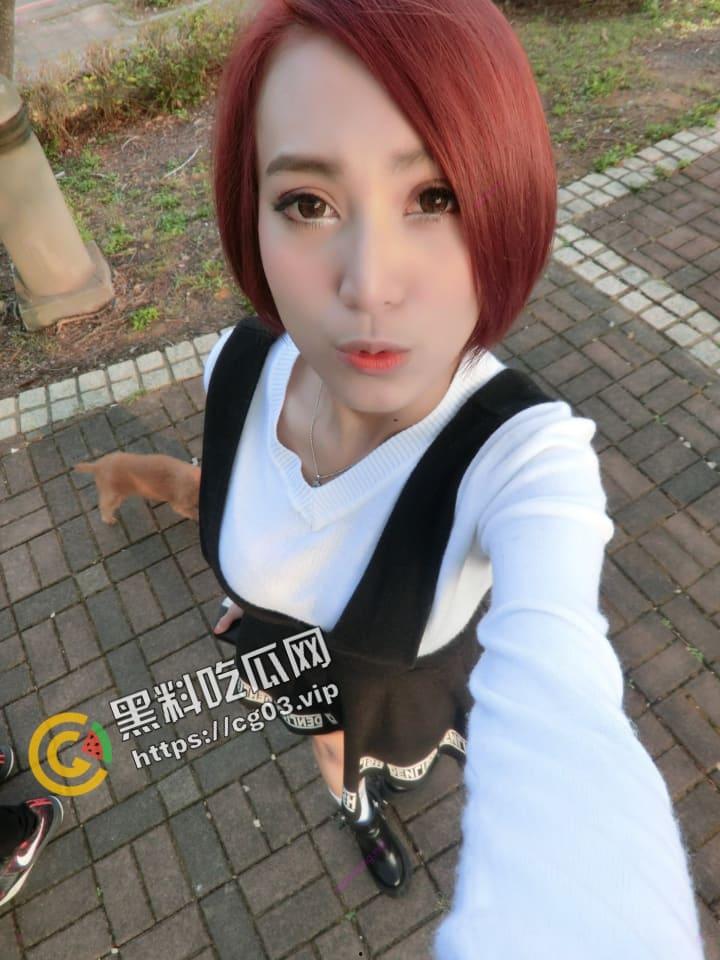 台湾情侣泄密  台中小有名气的美女模特  酒后瘫软无力 被眼镜男友录制性爱视频流出-1