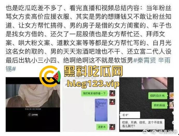 德云社秦霄贤渣男剧本终于上演！前女友辛雨锡亲自锤爆短剧实录，出轨粉丝、带妹开房全网大瓜一口气吃到撑！-17