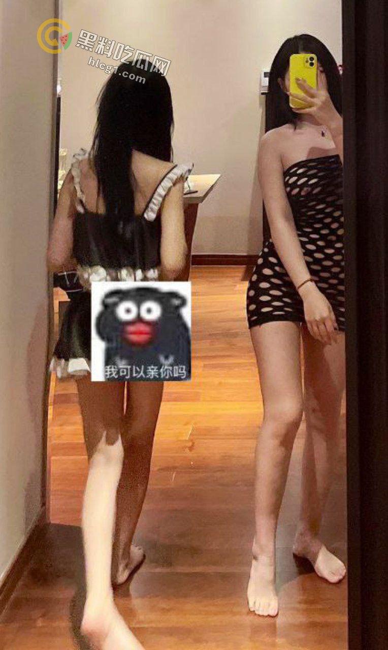 高颜值反差婊yuyu新作曝光！黑丝女仆双飞现场视频引发全网狂欢！-16